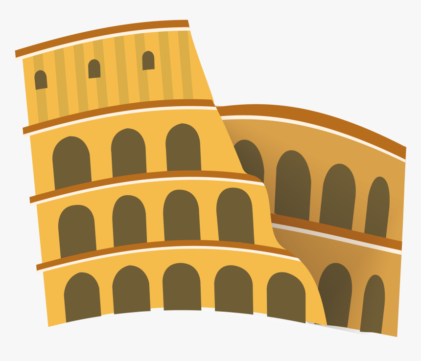 Collection Of Free Italy Vector Roman Colosseum Download, HD Png Download, Free Download