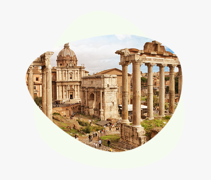 Colosseum, Palatine Hill And Roman Forums, HD Png Download, Free Download
