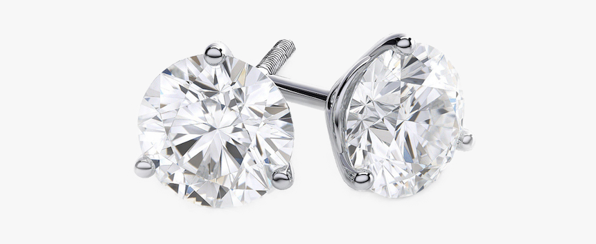 Diamond Earrings, HD Png Download, Free Download