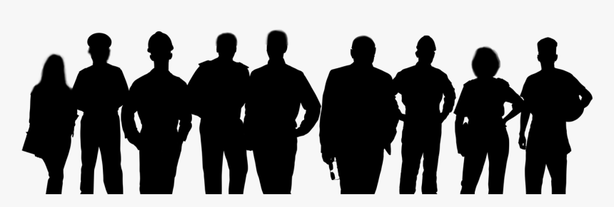 Workers Silhouette, HD Png Download, Free Download