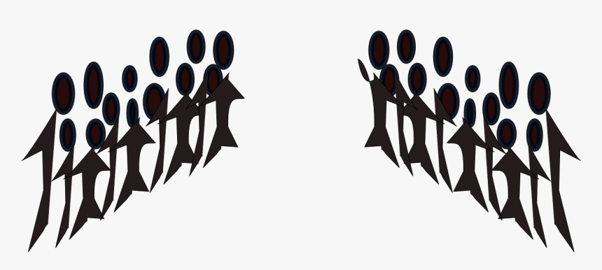 People Silhouettes Png, Transparent Png, Free Download