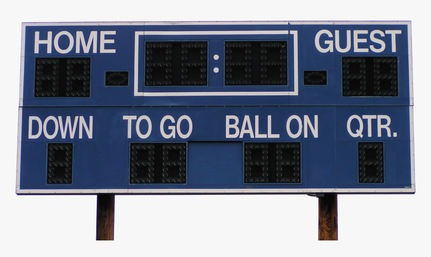 Football Scoreboard Clipart , Png Download, Transparent Png, Free Download