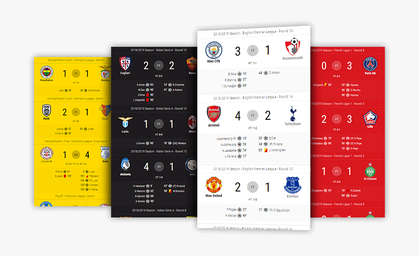 Soccer Scoreboard Desktop And Mobile, HD Png Download, Free Download