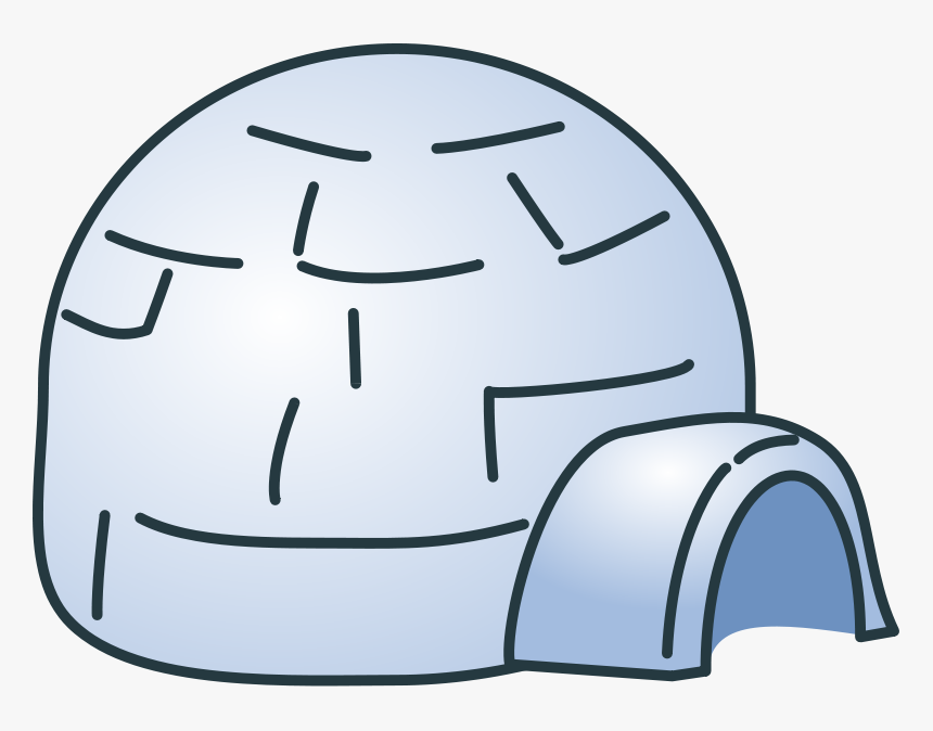 Eskimo And Igloo Png, Transparent Png, Free Download