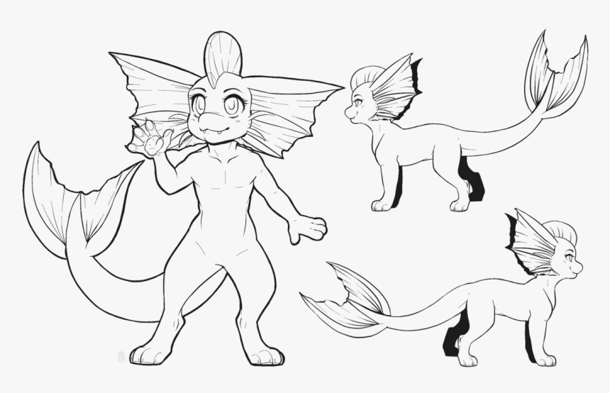 Catfish Reference Lineart, HD Png Download, Free Download