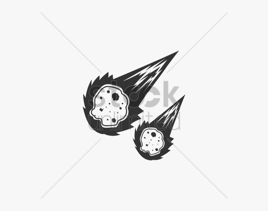 Meteor Vector Image, HD Png Download, Free Download