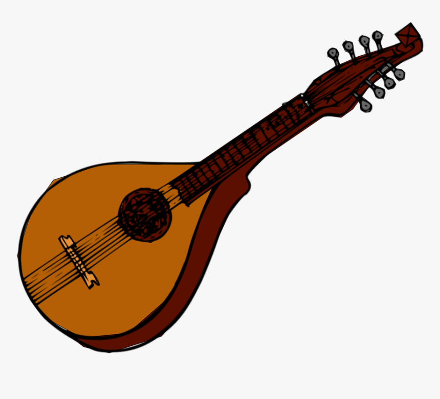 Mandolin, Lute, Instrument, Acoustic, Folk, Classical, HD Png Download, Free Download