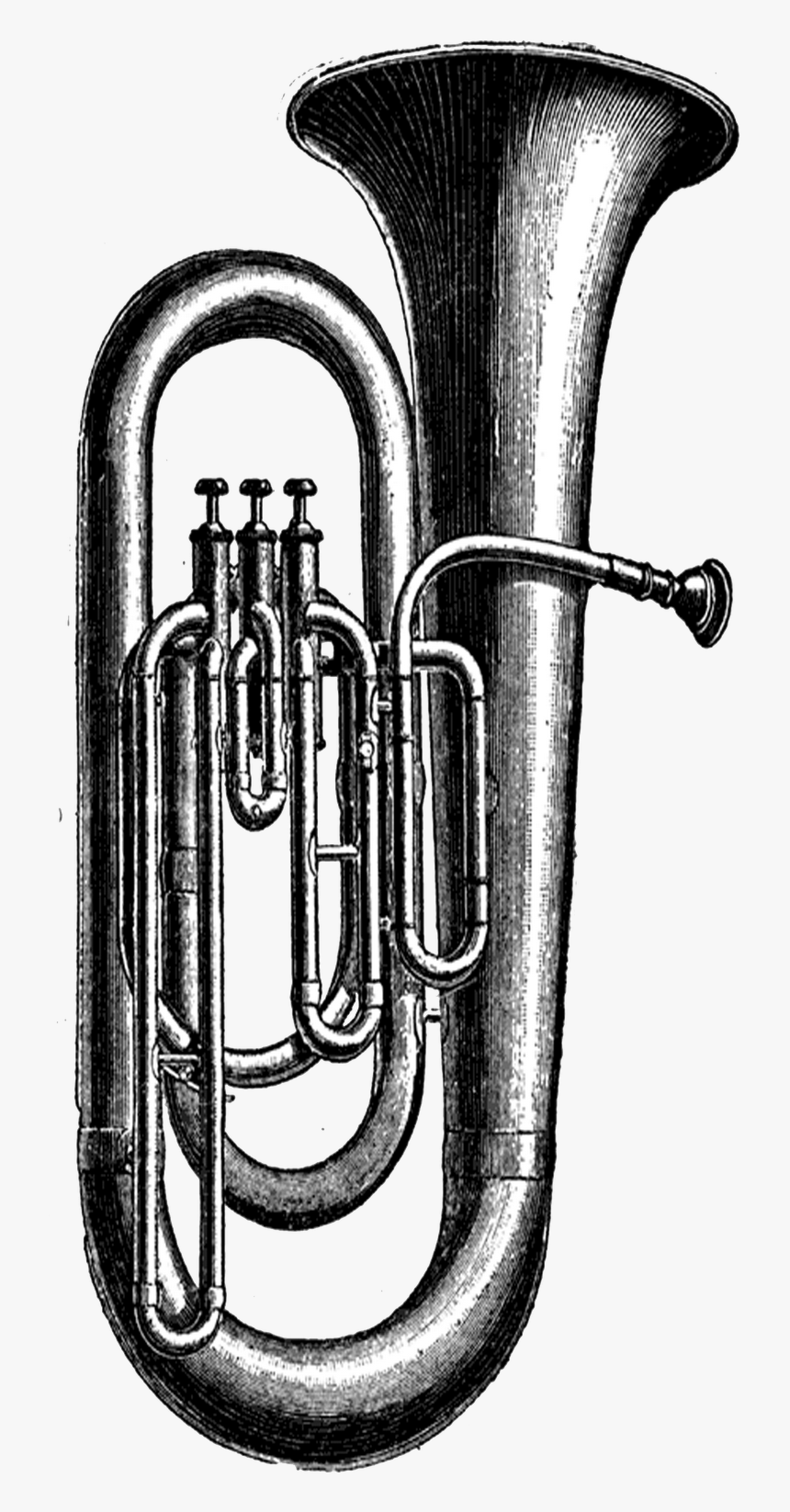 Instruments Clipart Tuba, HD Png Download, Free Download