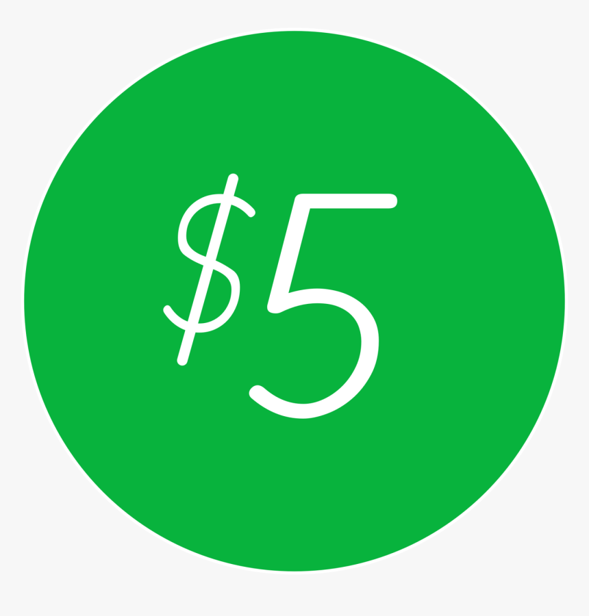 5 Dollars, HD Png Download, Free Download