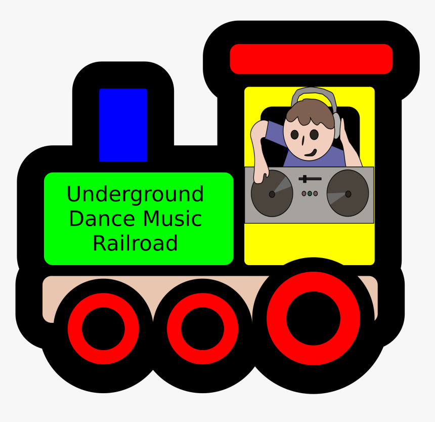 The Underground Dance Music Railroad, HD Png Download, Free Download