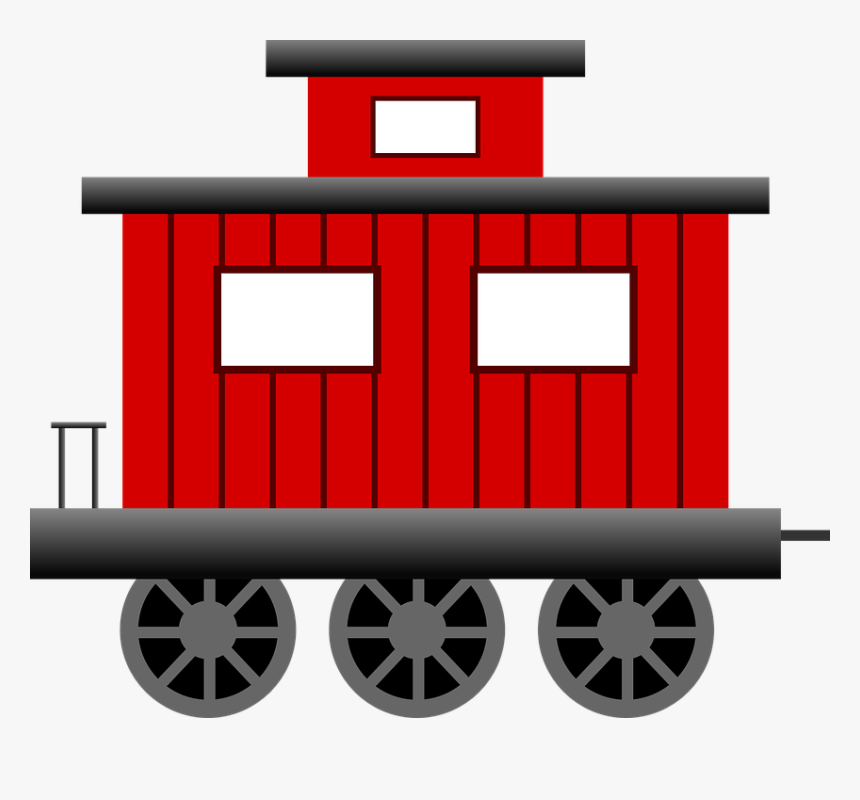 Caboose, Train, Transportation, Railroad, Railway, HD Png Download, Free Download