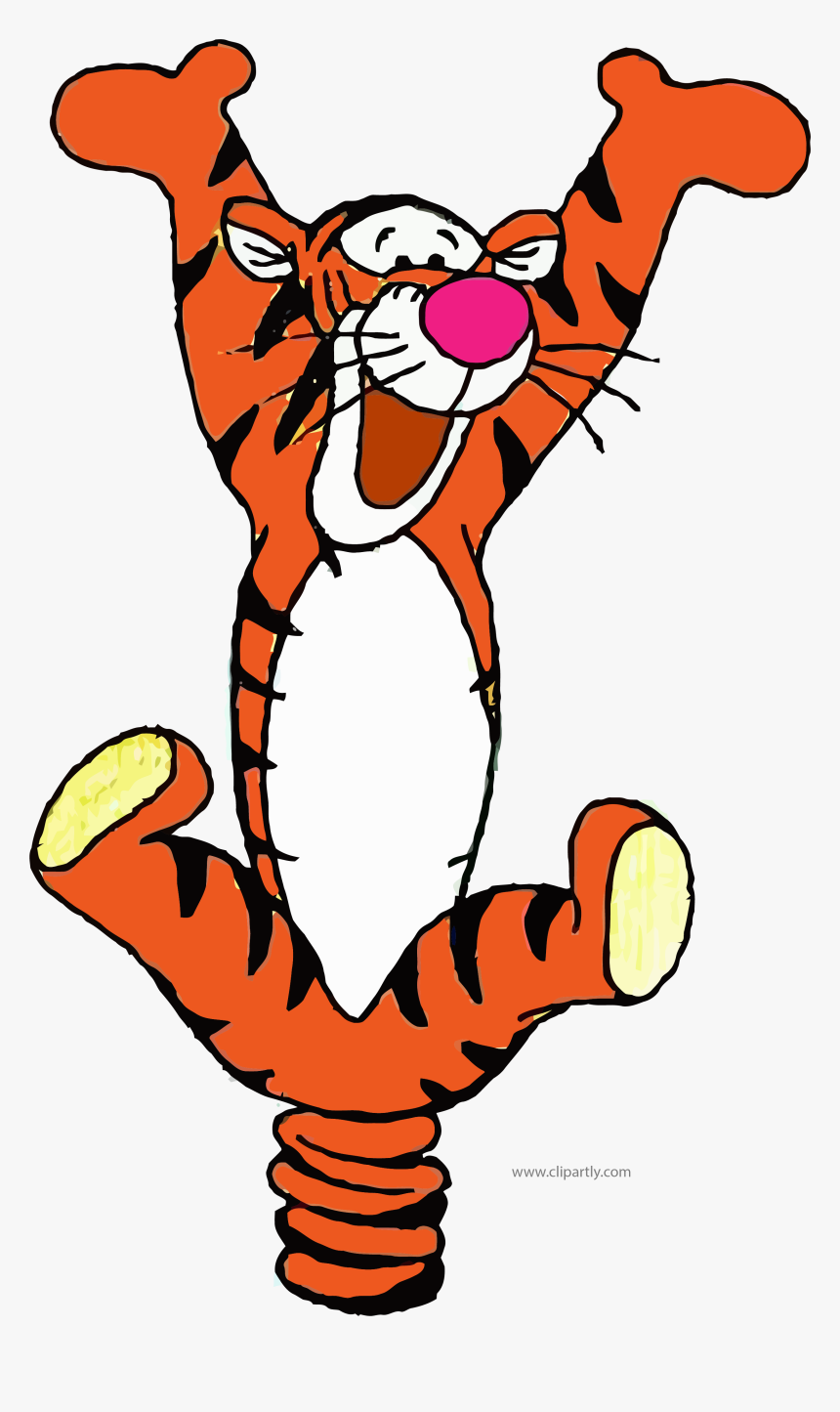 Free Disney Clipart Tigger Joy Clipart Png Tigger-, Transparent Png, Free Download