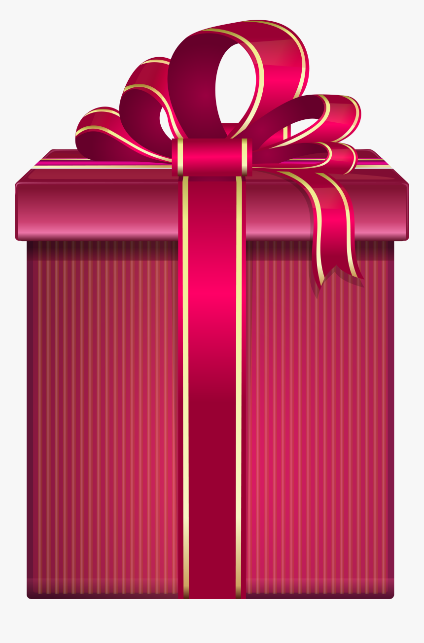 Pink Gift Png Clip Art, Transparent Png, Free Download