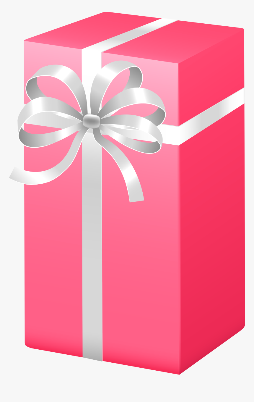 Gift Box Pink Png Clipart, Transparent Png, Free Download