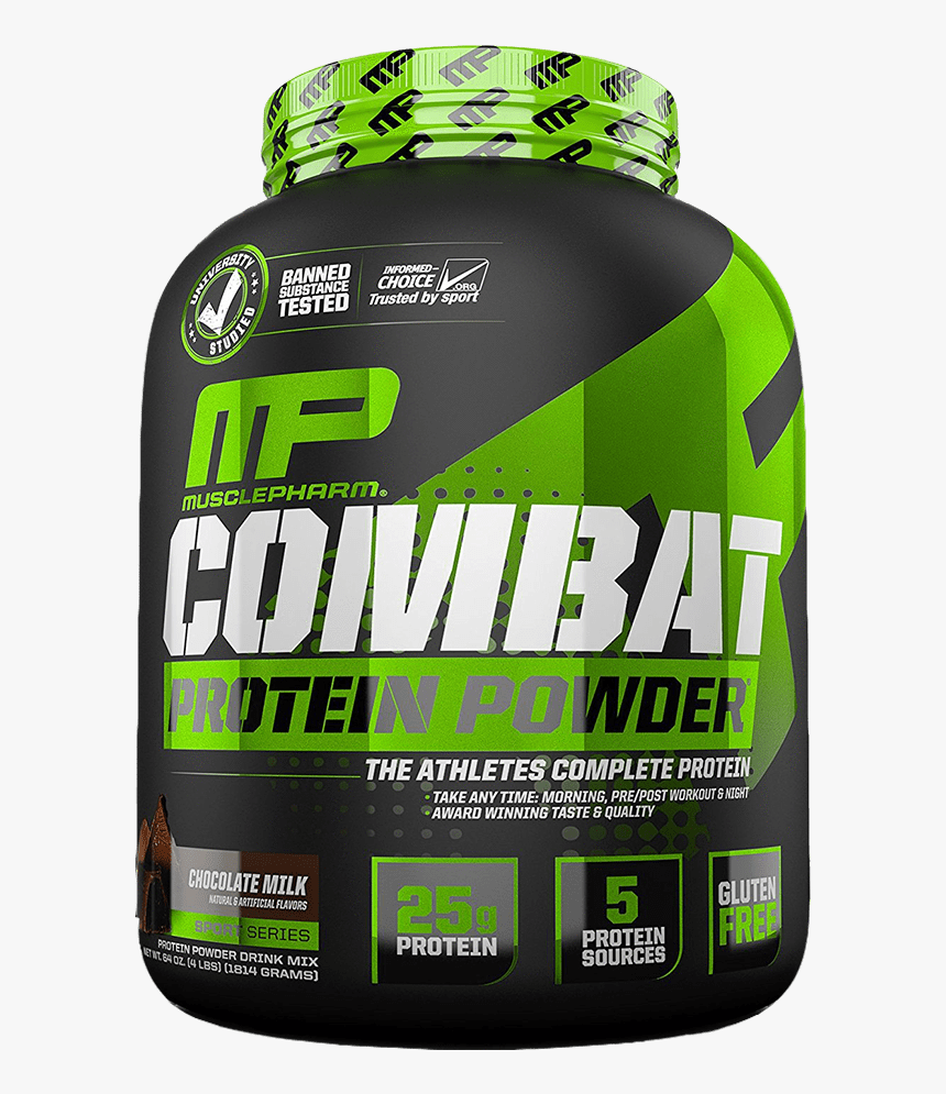 Musclepharm Combat Protein Powder Sustained Release - Combat Xl Mass Gainer, HD Png Download, Free Download