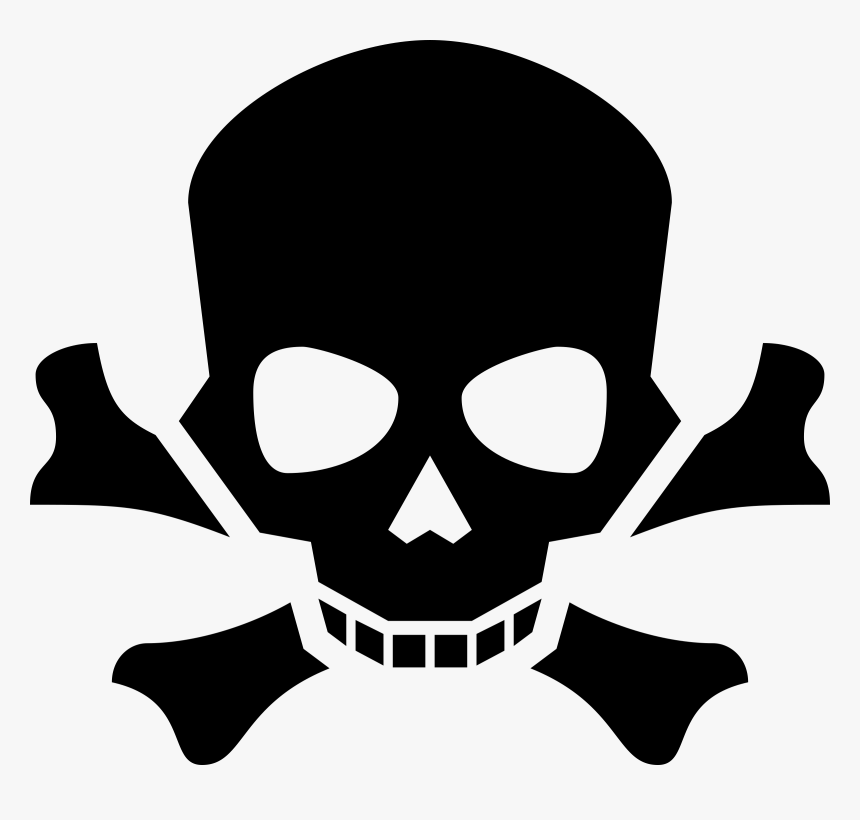 Skull Png Image Transparent Free Download - Danger Skull Png, Png Download, Free Download