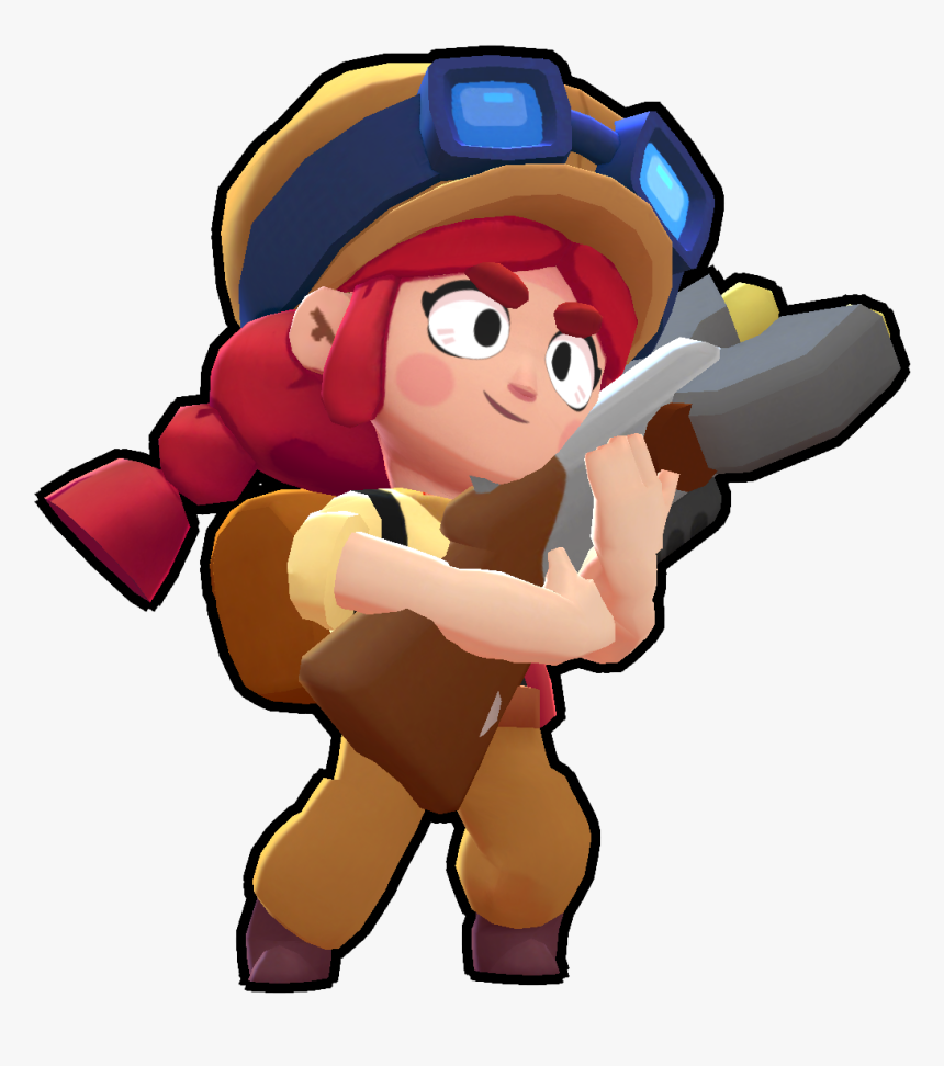 Brawl Stars Jessie , Png Download - Jessie Brawl Stars Gif, Transparent Png, Free Download