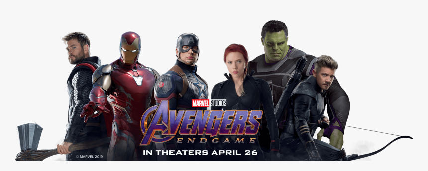 Avengers Endgame Original Six, HD Png Download, Free Download