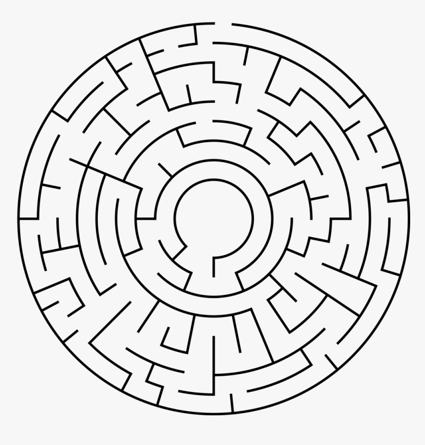 20 Cells Diameter Inner 4 Theta Maze F - Escape Room Logo, HD Png Download, Free Download