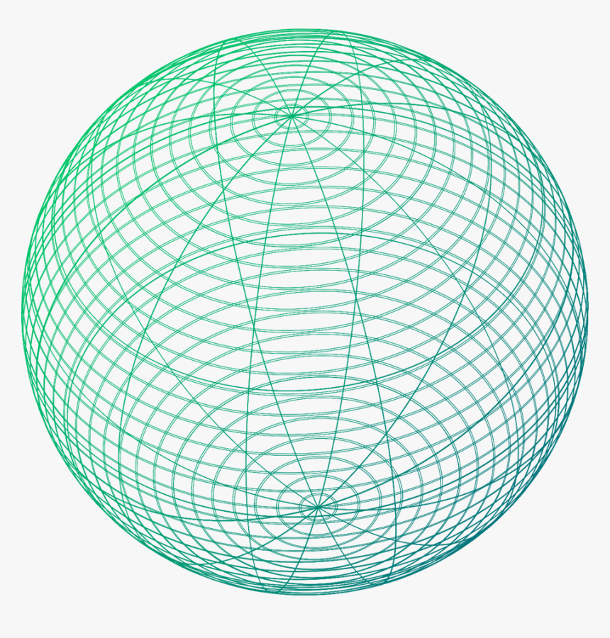 Globe-gr#2 - Transparent Globe Grid Png, Png Download, Free Download