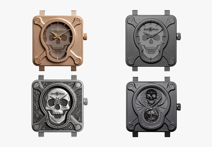 Bell And Ross Laughing Skull, HD Png Download, Free Download