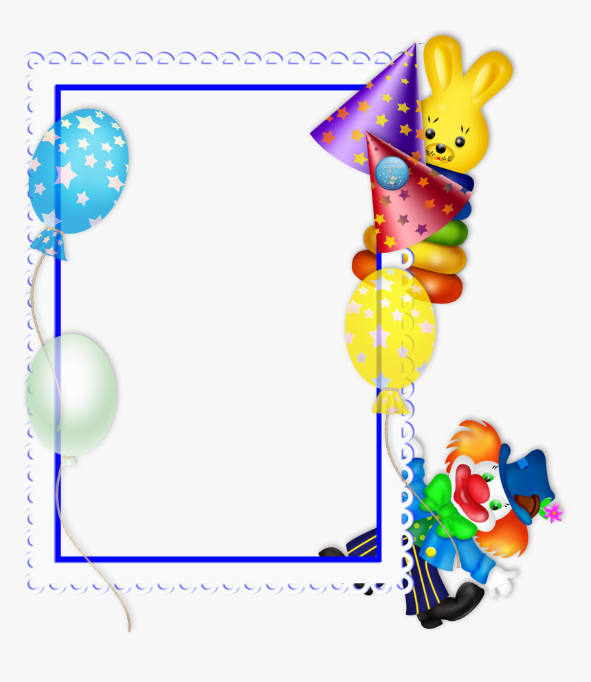 Birthday Frame Clipart Free Download Best Birthday - Happy Birthday Frame Png, Transparent Png, Free Download