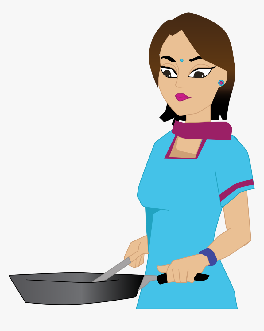 Standing,human Behavior,reading - Female Png Chef Clipart, Transparent Png, Free Download