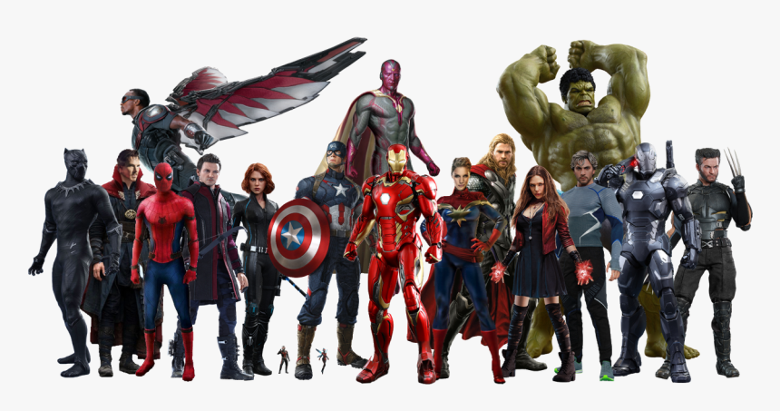 Marvel Heroes No Background, HD Png Download, Free Download