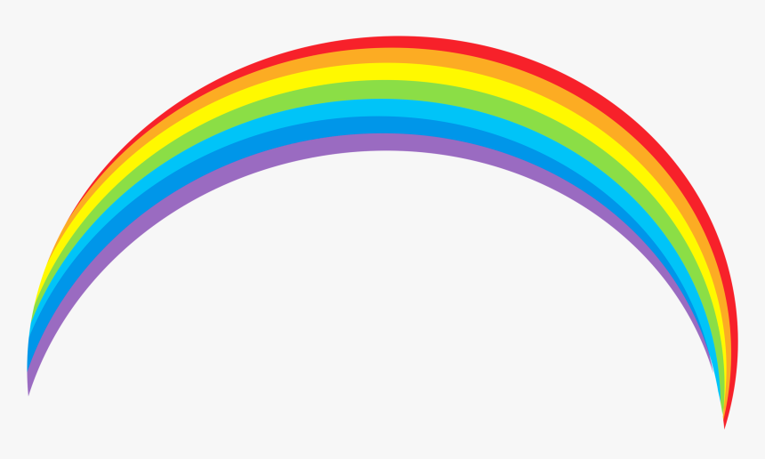 Rainbow Transparent Free Png - Circle, Png Download, Free Download