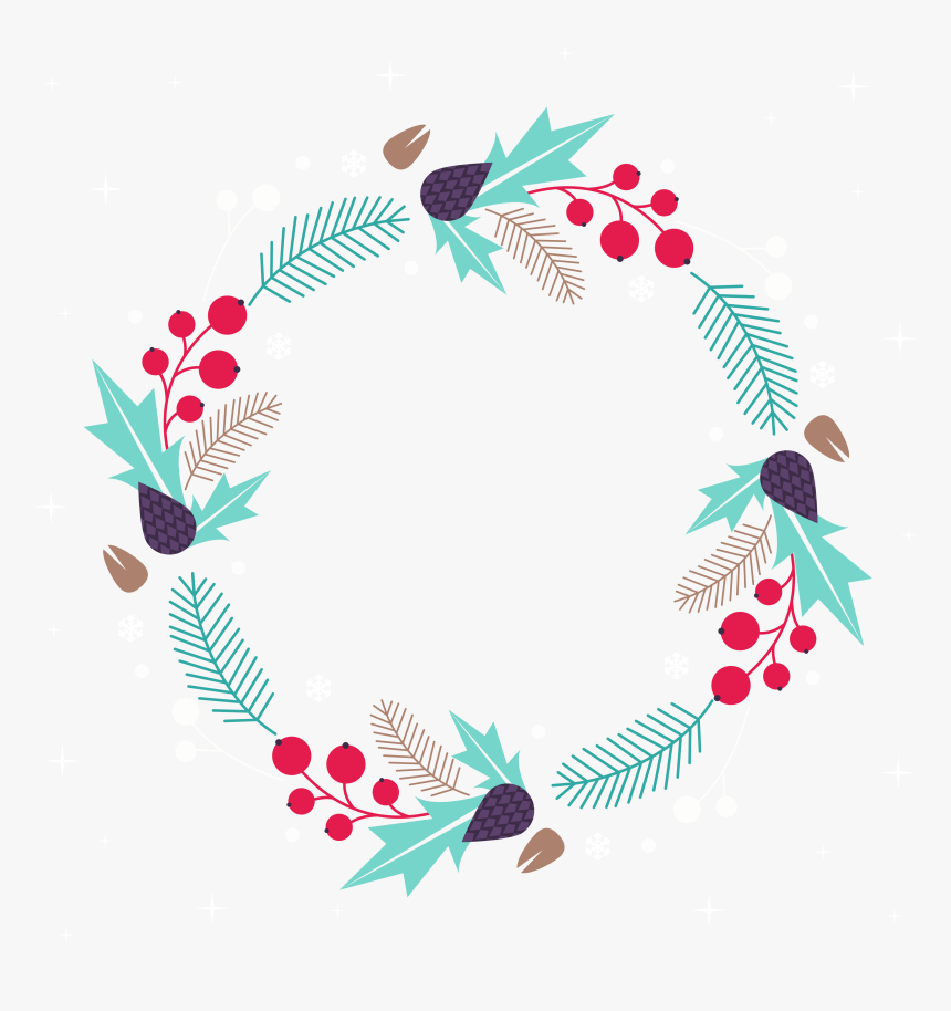 Free Christmas Wreath, HD Png Download, Free Download