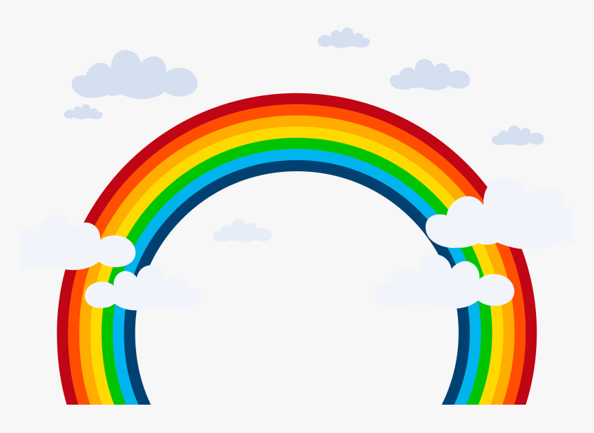 Rainbow Cliparts Png, Transparent Png, Free Download