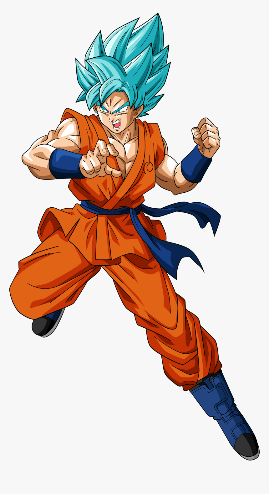 Goku Clipart Angel - Super Saiyan Blue Transparent, HD Png Download, Free Download