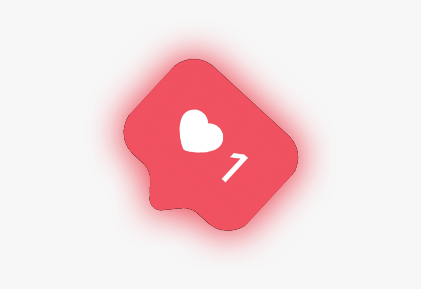 #instagram #ig #heart #like #socialmedia #red #light - Picsart Png Hd Download, Transparent Png, Free Download