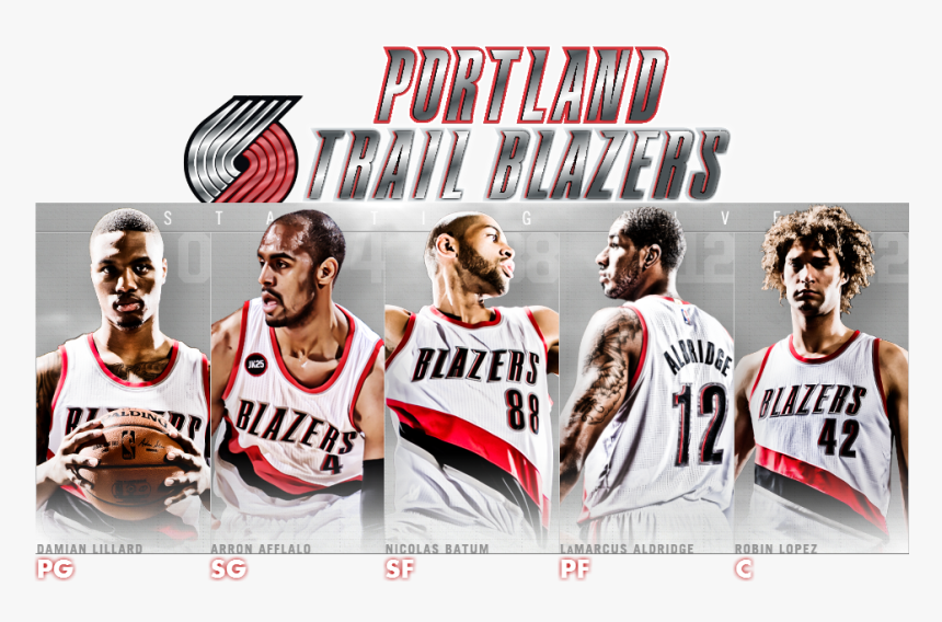 Transparent Damian Lillard Png - Portland Trail Blazers, Png Download, Free Download