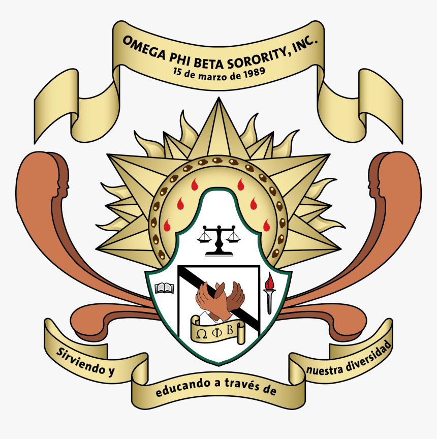 Opb-crest - Omega Phi Beta Crest, HD Png Download, Free Download