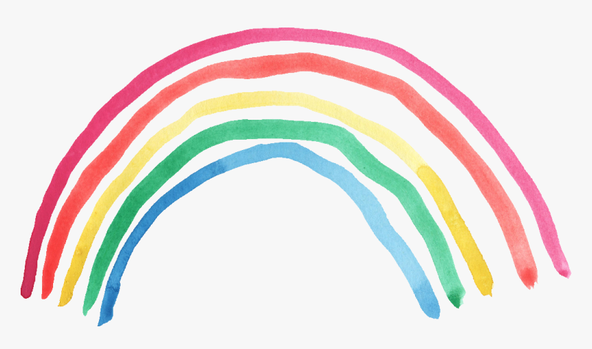Watercolor Rainbow Png, Transparent Png, Free Download