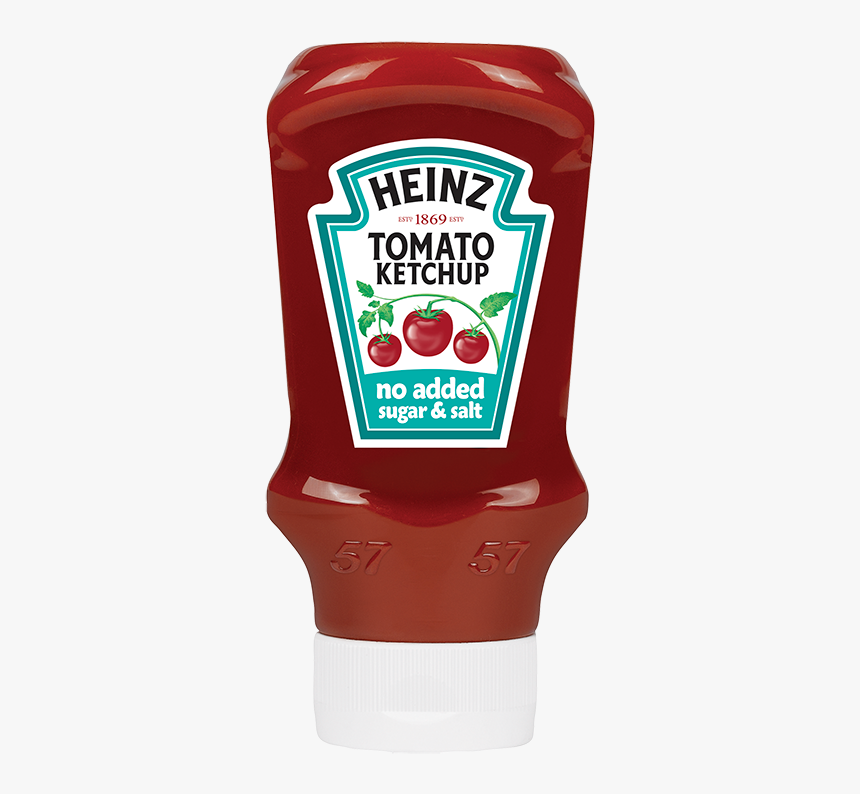 Heinz Is Launching A New Take On Their Tomato Ketchup - Heinz Tomato Ketchup No Added Sugar And Salt, HD Png Download, Free Download