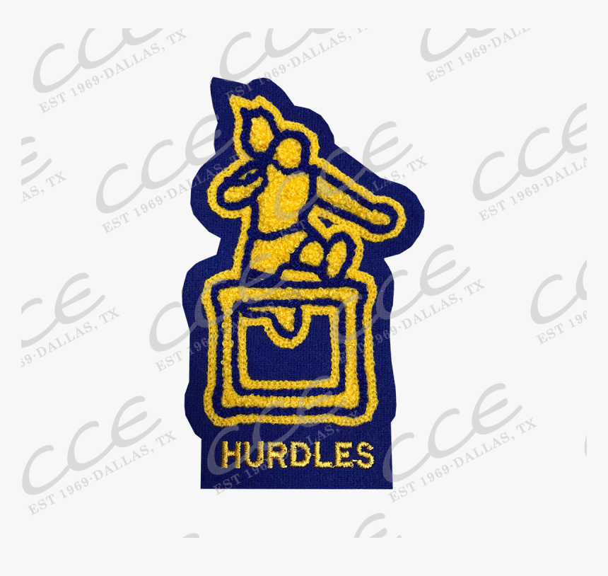 Female Hurdler Sleeve Patch - Emblem, HD Png Download, Free Download