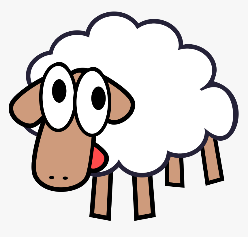 sheep profile clip art