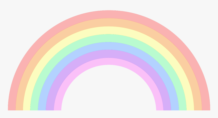 Rainbow Png Photo - Pastel Rainbow Clipart, Transparent Png, Free Download