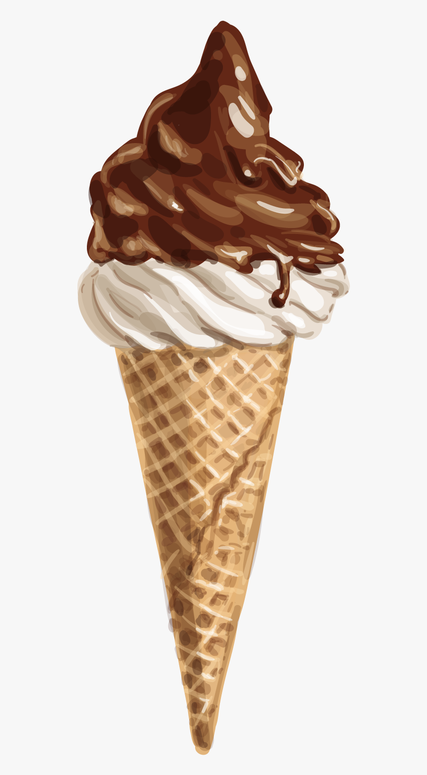 Ice Cream Cone Animated, HD Png Download, Free Download