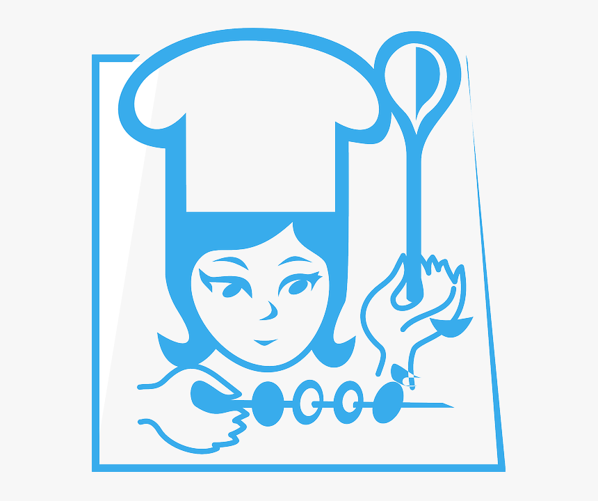 Logo Png Chef Woman Clipart , Png Download - Woman Chef Logo Png, Transparent Png, Free Download