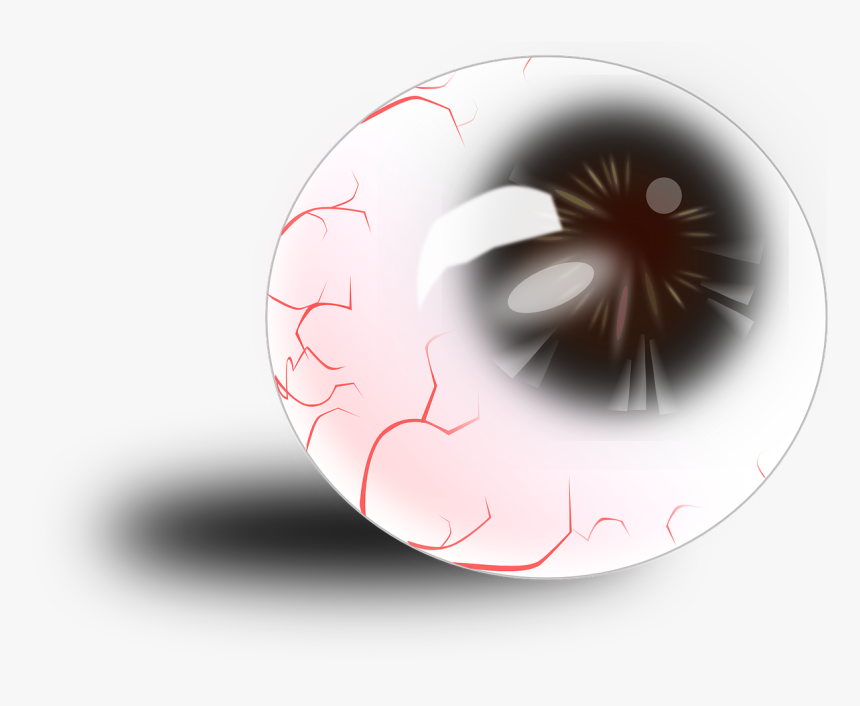 Eye Red Blood Clip Art - Глазное Яблоко Пнг, HD Png Download, Free Download