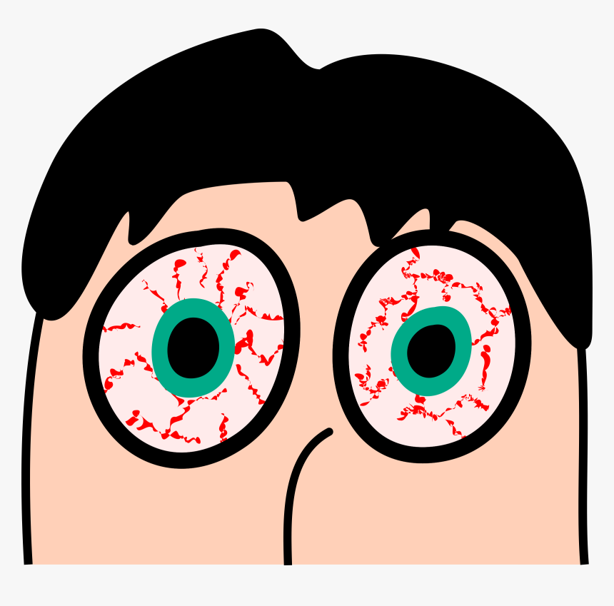 Red Eye Cartoon, HD Png Download, Free Download