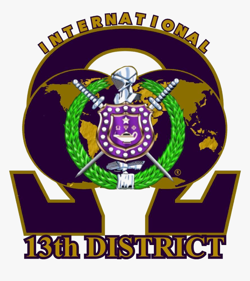 Omega Psi Phi Shield, HD Png Download, Free Download