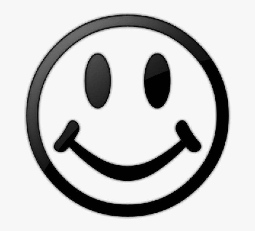 Smiley Face Clip Art Black And White Smiley Face Black