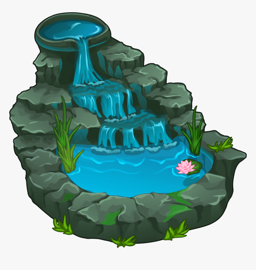 Free Png Waterfall Png Images Transparent - Waterfall Clipart, Png Download, Free Download