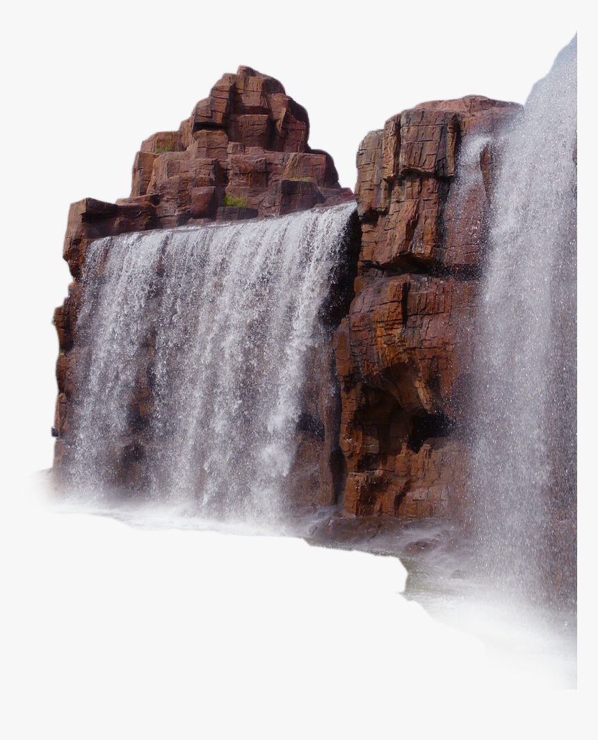 Rock, Waterfall, Download, Water, Water Resources Png - Waterfall Rocks Transparent, Png Download, Free Download