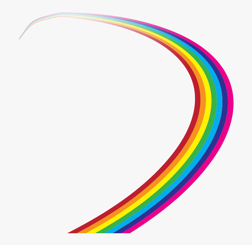 Rainbow Roads Png Image - Rainbow Road No Background, Transparent Png, Free Download