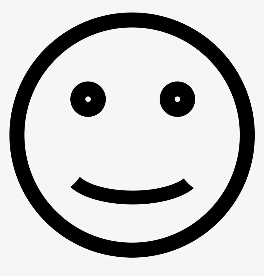 Smiley Face Clip Art Black - Smiley, HD Png Download, Free Download